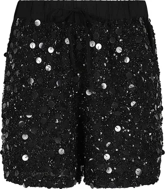 P.A.R.O.S.H. Casual Shorts, female, Black, Size: S Galassia Shorts