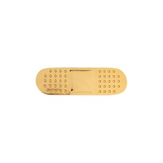 Moschino Brass Pin - Dames - Broches - Geel - ONE Size - Accessoires