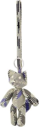 Burberry Foxy Knit Sleutelhanger - Dames - Sleutelhangers & Tashangers - Beige - ONE Size - Katoen - Accessoires