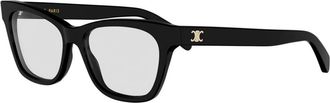 Celine Triomphe Mini Eyeglasses - female - CELINE - Glasses - Black - 54 MM - Accessories
