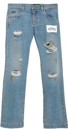 Dolce & Gabbana PARTES DE ABAJO - Pantalones vaqueros en YOOX.COM