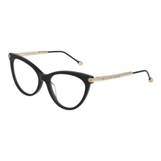 Philipp Plein Accessoires, Dames, Zwart, ONE Size, Cat Eye Optisch Montuur