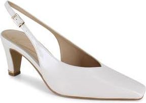 Kenneth Cole Meilani Slingback Pump in Ecru Patent at Nordstrom Rack, Size 9.5