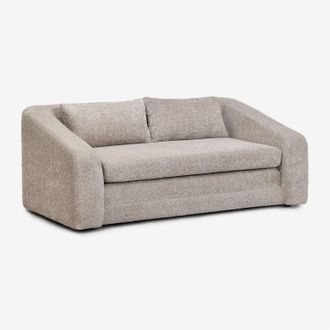 Sklum Sklum - Sof&aacute; Cama De 2 Plazas En Tela Boucl&eacute; Dalila