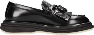 The Antipode Platte schoenen Zwart - Heren - Loafers - Zwart - 42 EU - Leer - Schoenen