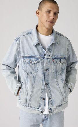 Levi's Trucker Jacket Relaxed - Hombre - XL - Azul / Brightside Trk