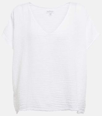 Velvet Elsa cotton gauze top