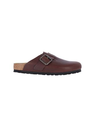 Birkenstock Brown Boston Mules