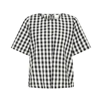 Ichi Ichi, Overhemden, Dames, Veelkleurig, S, Vichy Blouse