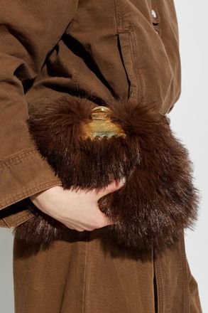 Marc Jacobs Clutch Bag The Glam Small, Womens, Brown