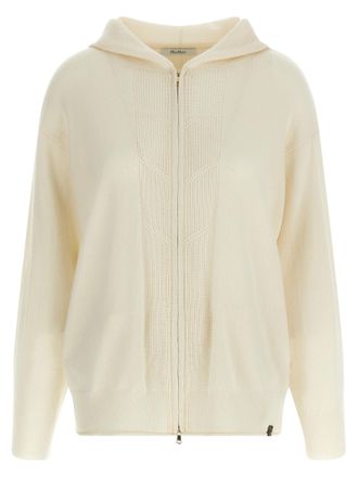 Max Mara White Cashmere Womens Cardigan