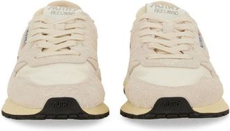 Autry Womens Sneakers Reelwind Low White Nylon Trainers