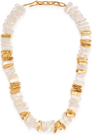 Joanna Laura Constantine Cultured Two-tone Necklace - Gold - One Size