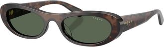 Vogue Eyewear Vo 5695Su Zonnebrillen - unisex - Zonnebrillen - Bruin - 53 MM - Accessoires