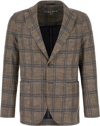 Circolo 1901 Cn 5038 Blazer - Heren - Blazers - Bruin - M - Jassen