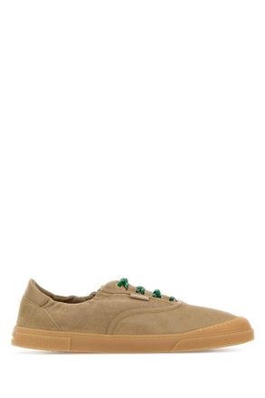 Moncler Brown Lace-up Sneakers