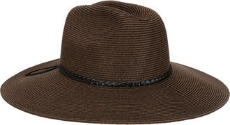 San Diego Hat Company Twist Rancher Hat in Chocolate at Nordstrom