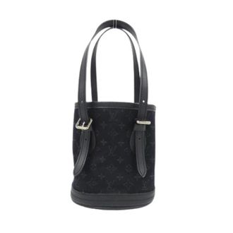 Louis Vuitton Pre-owned Satin Bucket Bag - Dames - Pre-owned - Zwart - Maat: ONE Size Satijn