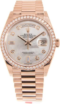 Rolex Day-Date 36 Automatic Diamond Unisex Watch 128345MDP