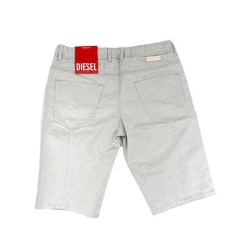 Diesel White Denim Shorts - White
