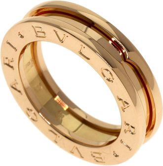 Bulgari Pink Gold Pink Gold (18K) Band Ring (Pre-Owned)