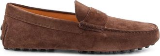 Tod's Suede Loafers - male - Tods - Loafers - Brown - 8 1/2 UK - Shoes
