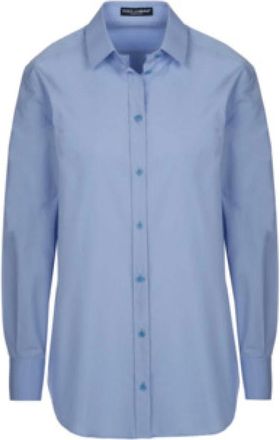 Dolce & Gabbana Dames, Blouses & Shirts, Blauw, Maat: 4XS