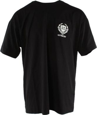 Givenchy Oversized T-shirt - Heren - T-shirts - Zwart - M - Katoen - Tops