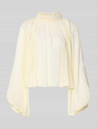 Max & Co. Loose Fit Langarmbluse aus reiner Viskose Modell AFFETTO in Hellgelb, Gr&ouml;&szlig;e 32