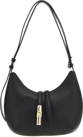Furla Black Goccia S Shoulder Bag