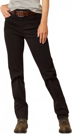 Ariat Womens Rebar Perfect Rise Made Tough Straight Pant In Black