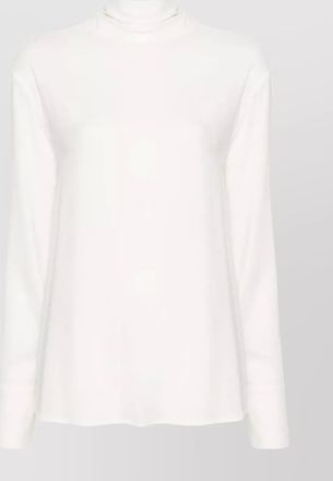 Fabiana Filippi precision crafted high neckline tops