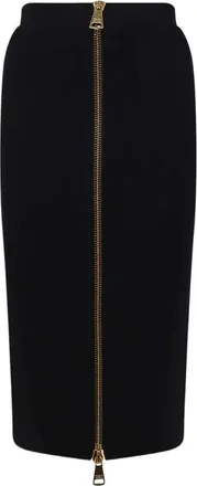 Elisabetta Franchi Midi Two-way-zip Skirt