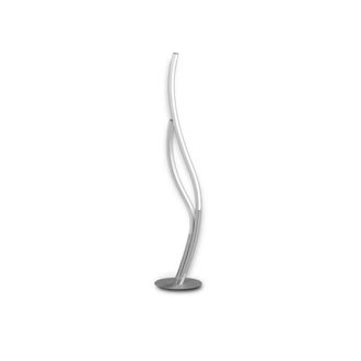 Netlighting Corinto Table Lamp 84cm 12W LED 3000k 960lm Silver Chrome Touch Dimmer