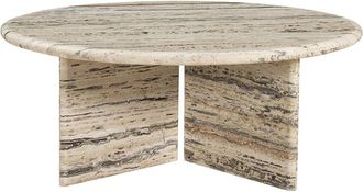 Safavieh Couture Feliciandra Travertine Coffee Table