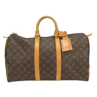 Louis Vuitton Pre-owned Monogram Boston Bag - unisex - Louis Vuitton Vintage - Vintage Weekend Bags - Brown - ONE SIZE - Pre-owned