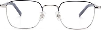Montblanc Occhiali squadrati - Argento