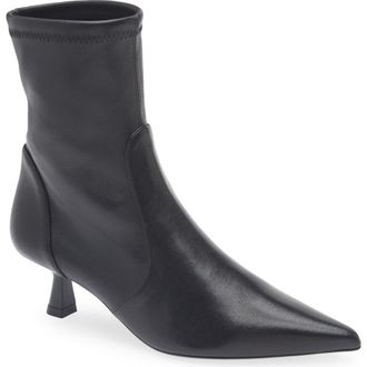 Stuart Weitzman Stuart Supersculpt Bootie in Black at Nordstrom Rack, Size 7