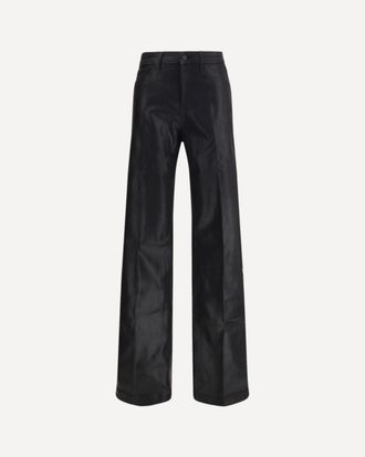 L'agence Clayton Coated wide leg Jeans Female 31
