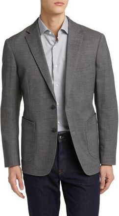 Rodd & Gunn Haldon Regular Fit Stretch Wool & Cotton Sport Coat in Grey at Nordstrom Rack, Size Xx-Large