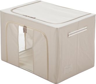 KASANOVA Scatola armadio 60x42x40 cm doppia cerniera tortora