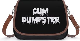 Generic Cum Dumpster Fashion Womens Crossbody Bags Novelty Handbag Shoulder Bag Purse