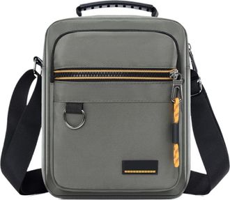 Generic Compatible For Men Casual Shoulder Bag Multi-pockets Lightweight Simple Square Handbag(12x40-160-G)