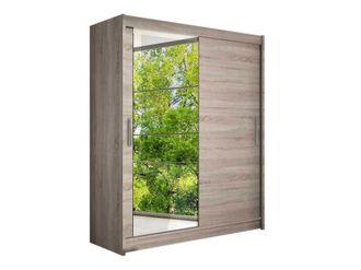 Mirjan24 Mobilier1 - Armario Closico 112, Trufa Roble, 200x150x58cm, Puertas De Armario: Correderas, N&uacute;mero De Estantes: 0, Led