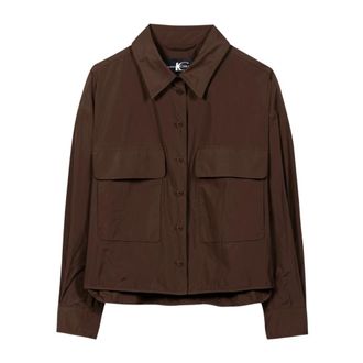 Luisa Cerano Dames, Blouses & Shirts, Bruin, Maat: XL Taf