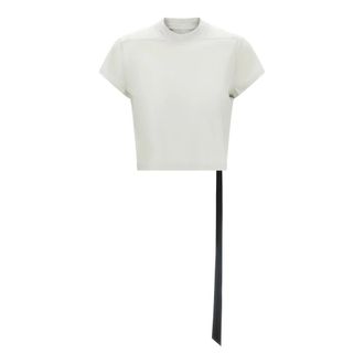 Rick Owens T-Shirts, female, White, Size: XS Cropped Small Level T