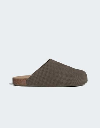 adidas Originals adimule - Sliders nere-Marrone