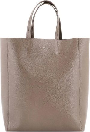 Celine Vertical Cabas Grained Calfskin Small tote bag - Beige