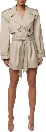 JLUXLABEL Modern Muse Romper in Stone at Nordstrom, Size X-Large