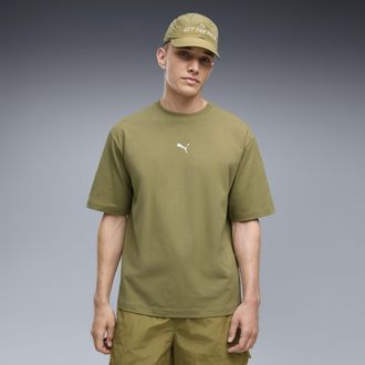 Puma T-shirt con grafica Run Culture Collective da uomo, Accessori, Marrone, XXL